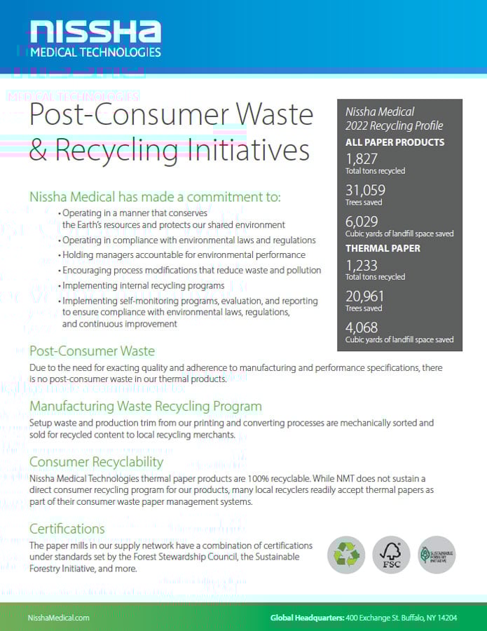 <p>Post-Consumer Waste &amp; Recycling Initiatives</p>